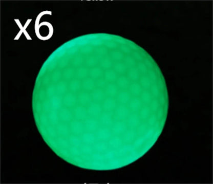 Bright LED Flashing Golf Ball for nighttime play, available in multiple colors.