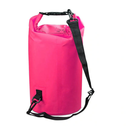 2L waterproof dry bag in various colors for outdoor activities