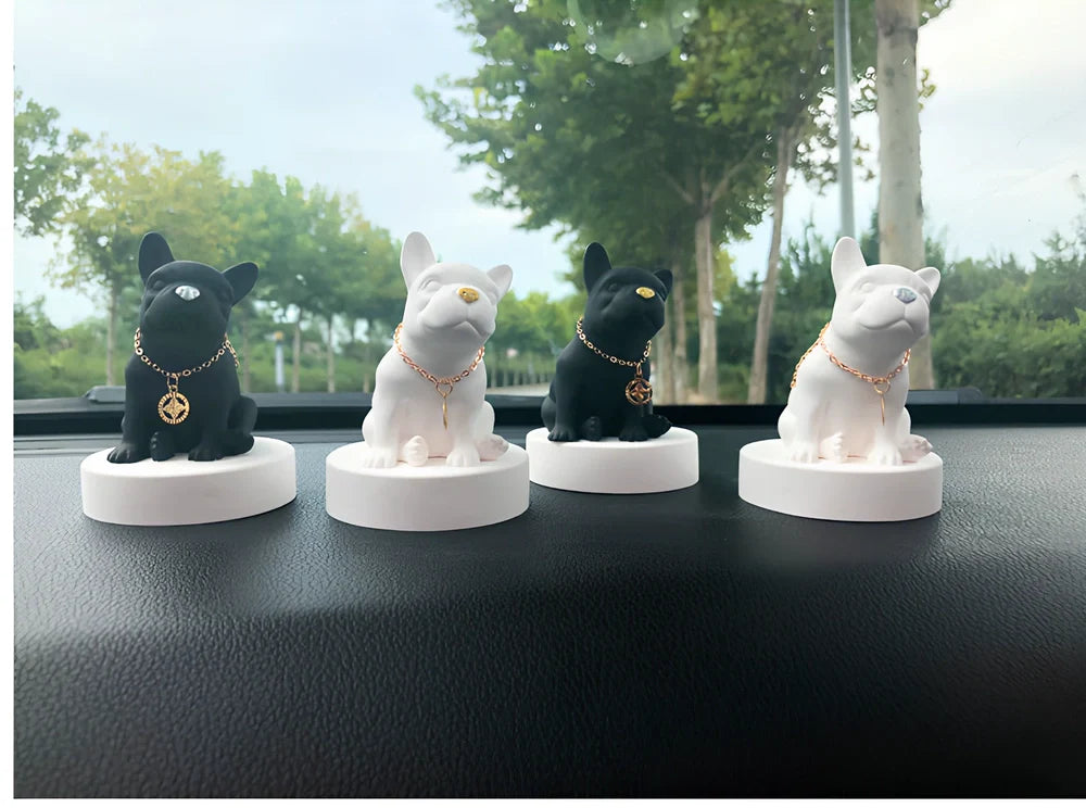 Car perfume aromatherapy decoration measuring 9.5cm × 7cm with mineral powder construction and essential oil