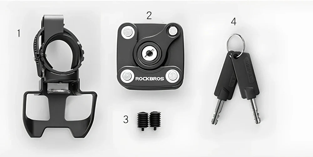 Black folding bicycle anti-theft chain lock, 585mm length with zinc alloy body and 3mm steel joints for secure bike protection