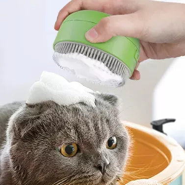 Electric pet spray comb with massage function for dogs and cats