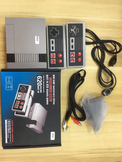 Retro 620-in-1 Game Console with Dual Controllers - Relive the Glory Days of Gaming