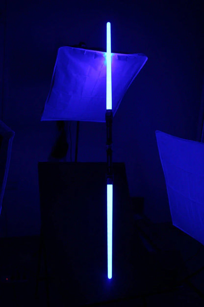 Illuminating light-up laser sword toy with glowing blade and sound effects for imaginative play and Jedi-inspired adventures