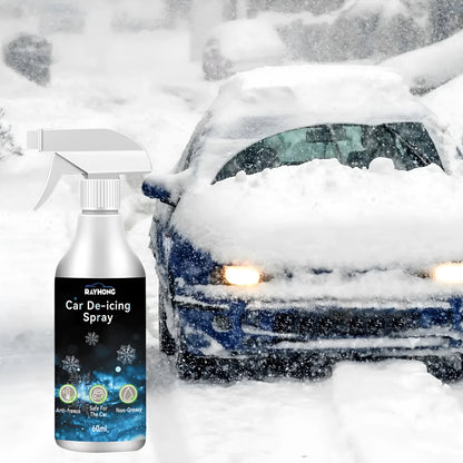 60ml car window de-icing and snow-melting agent spray bottle