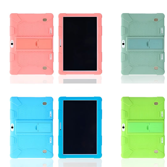 Little Overlord H10 Pro M20 silicone tablet case with built-in stand in multiple colour options