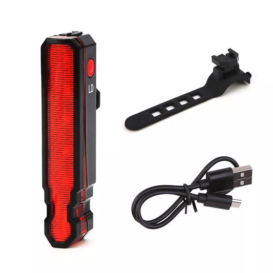 Spider-Man themed bicycle tail light with 150LUX brightness and USB charging