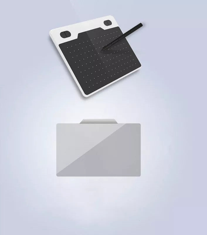 Ultralight graphic tablet with battery-free pen for Apple and other devices