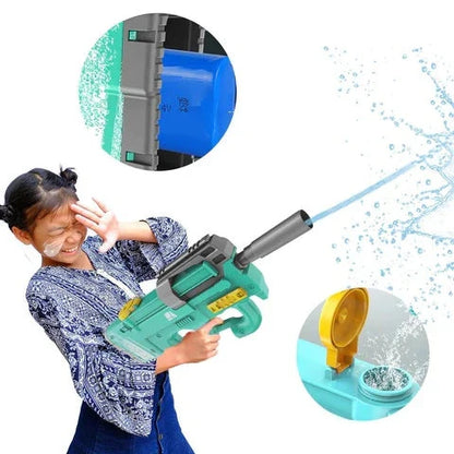 P90 Electric Water Gun with high-powered water stream, large capacity, and durable, leak-proof construction