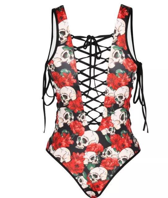 Women's Hollow Bikini with quick-drying fabric and steel support in various sizes