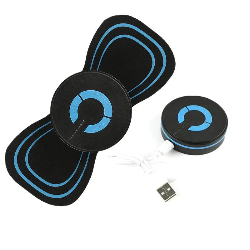 Mini Massager Smart Cervical Spine Massage Sticker with EMS technology for muscle relief