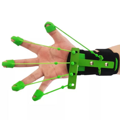 5-finger Silicone Wrist Tensioner for grip strength and finger flexibility training
