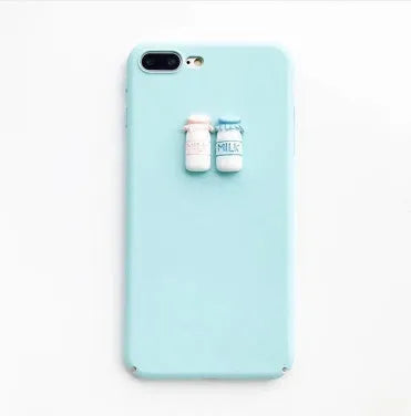 3D cartoon cat design silicone phone case for iPhone with soft TPU construction