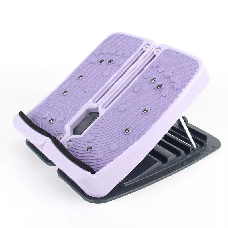 Multifunctional lacing plate for fitness and massage in various colors