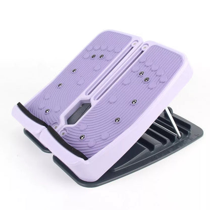 Multifunctional lacing plate for fitness and massage in various colors