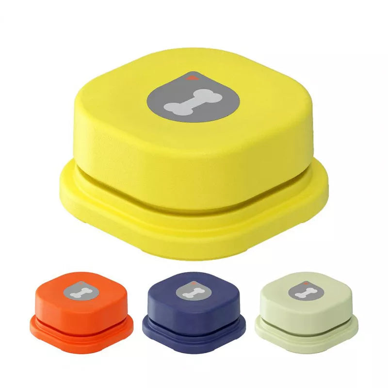 4 Colors Pet Communication Button for dogs and cats, durable ABS plastic, easy to use