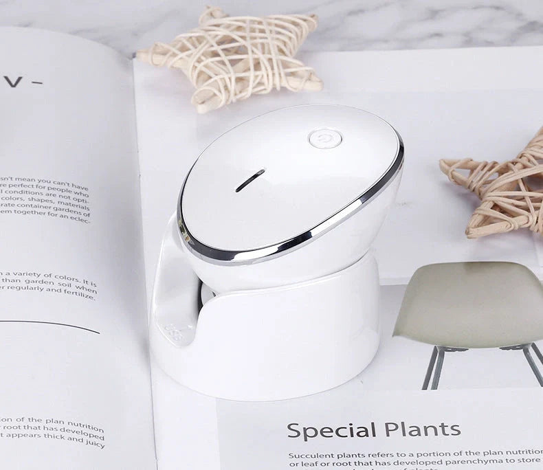 Mini Multifunction USB Facial Cleansing Massager with silicone bristles