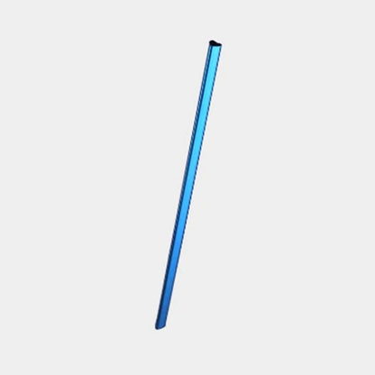 Premium heart-shaped reusable metal drinking straws for bubble tea and other beverages