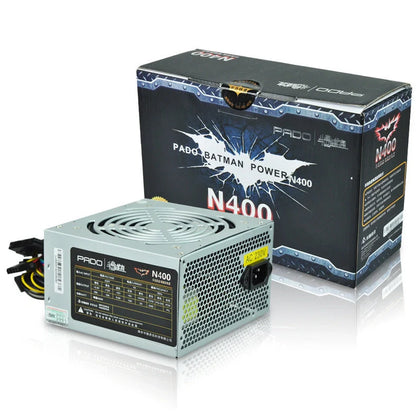 Patriot Peninsula Iron Box N400W desktop PC host with compact chassis and power supply unit