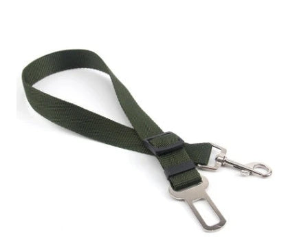 Adjustable Seatbelt Dog Leash for Secure and Comfortable Car Rides with Pets