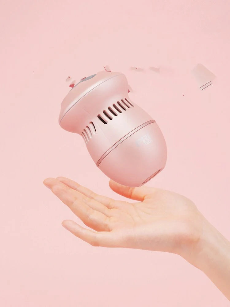 USB Electric Foot File Grinder with diamond grinders for dead skin removal