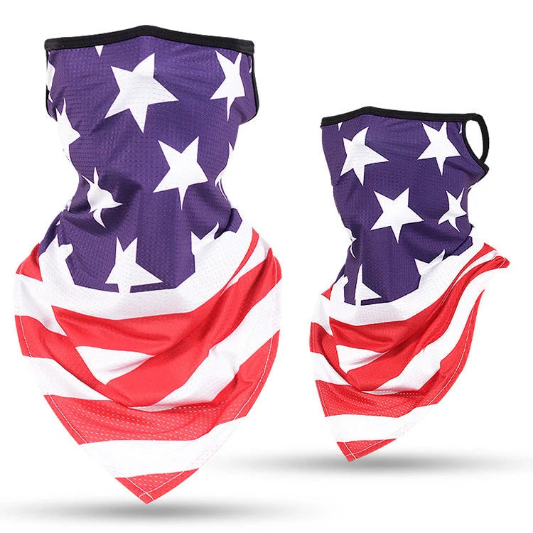 Breathable Face Guard Thin Tubular Ring Scarf in various colors for sun protection