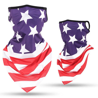 Breathable Face Guard Thin Tubular Ring Scarf in various colors for sun protection