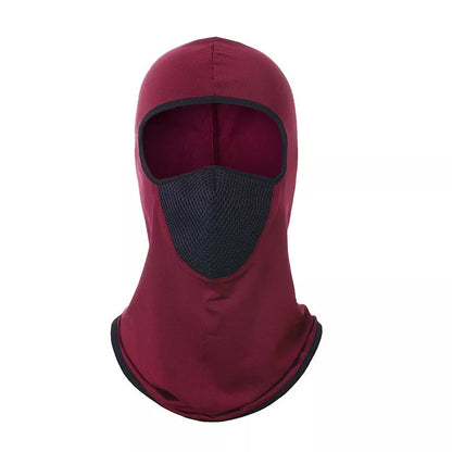 Printed Breathable Headgear Mask in various colors for windproof and sunscreen protection