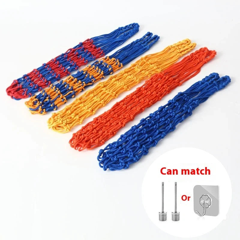 Durable mesh sports bag for basketball, football, and volleyball with bold storage options