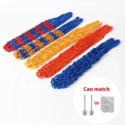 Durable mesh sports bag for basketball, football, and volleyball with bold storage options