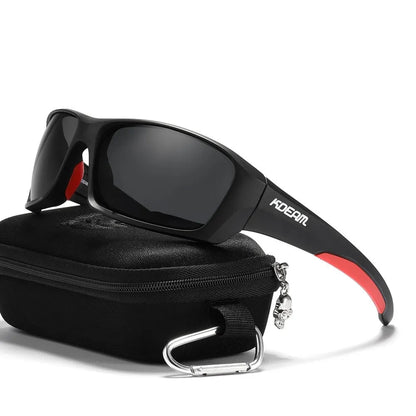 Ultralight polarised sports sunglasses with TR90 frame and TAC lenses in multiple colour options.