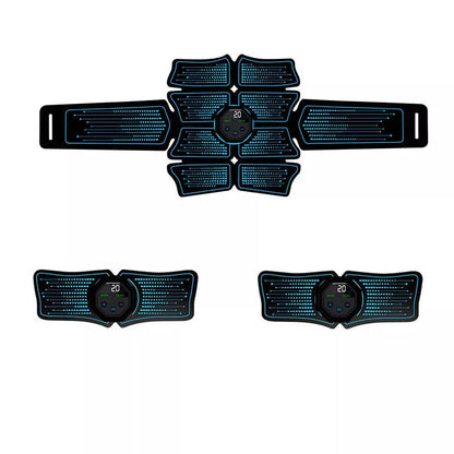 Rechargeable Home Fitness Belt Abdominal Patch with EMS technology for muscle training