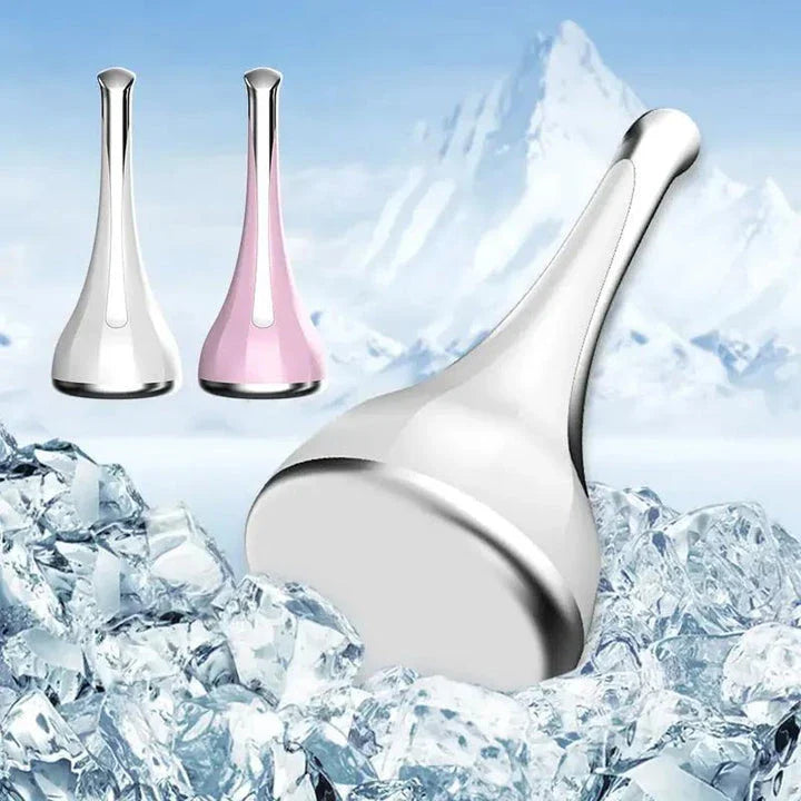 Facial Ice Therapy Device, a revolutionary skincare tool that rejuvenates skin with cooling therapy, tightening, reducing puffiness, and repairing sun damage.