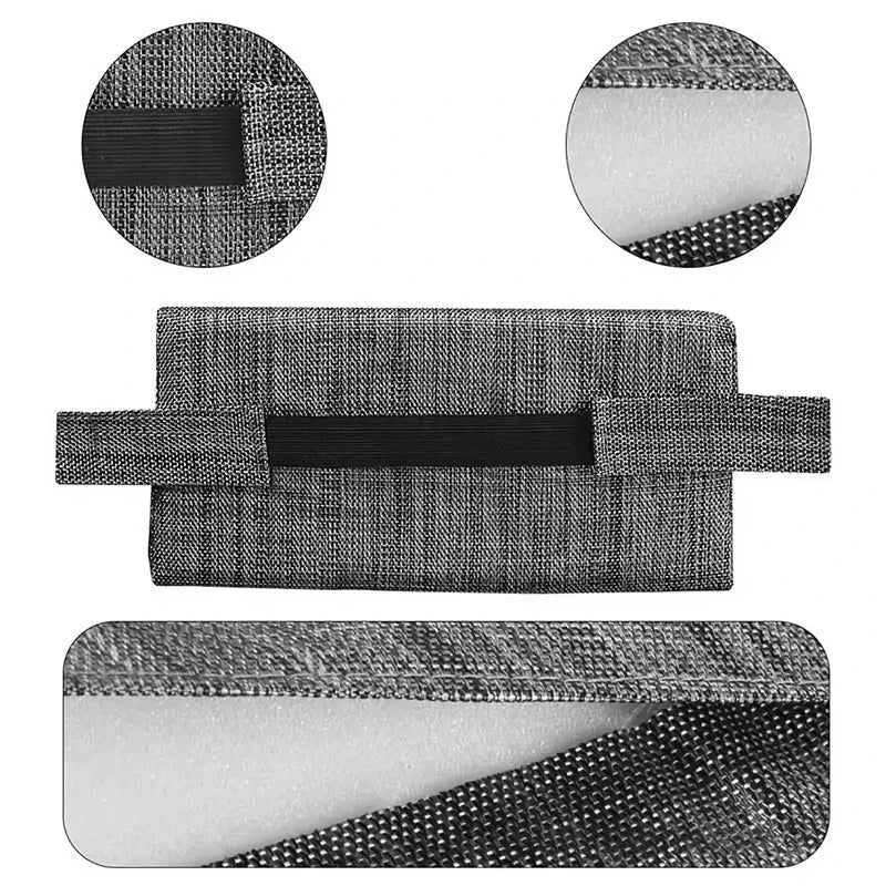 Comfortable neck support pillow with adjustable height for recliners and beach chairs