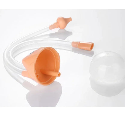 Infant Nasal Aspirator for Gentle and Effective Nasal Cleaning - Pink Color