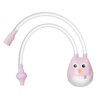 Infant Nasal Aspirator for Gentle and Effective Nasal Cleaning - Pink Color