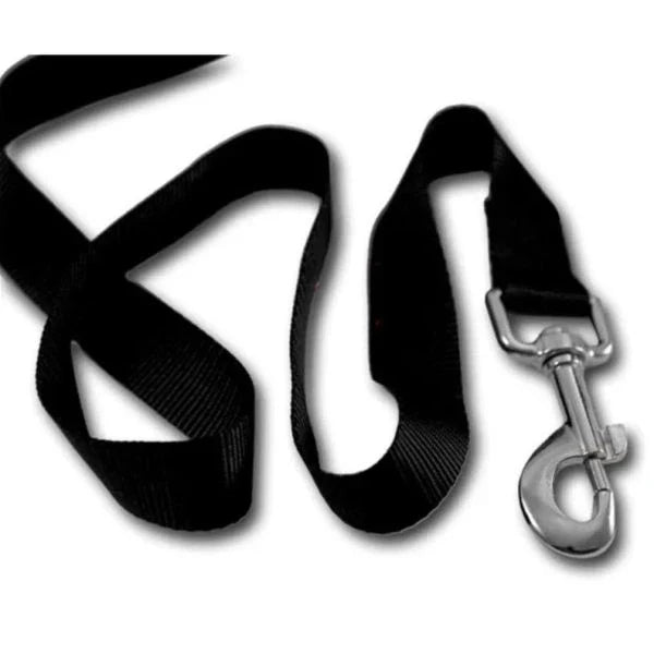 A stylish, multi-functional dog leash with a built-in water bottle, collapsible bowl, and waste bag dispenser for convenient and hands-free dog walks.