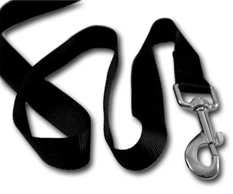 A stylish, multi-functional dog leash with a built-in water bottle, collapsible bowl, and waste bag dispenser for convenient and hands-free dog walks.