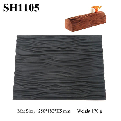 Premium silicone cake mold for creating a variety of delectable desserts, including mousse rolls, mini cakes, and truffles.