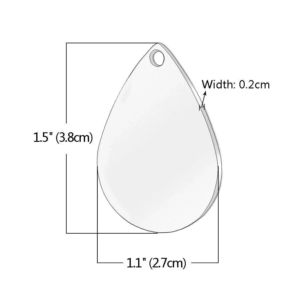 Personalized stainless steel dog tag with a creative, playful shape for unique identification and style