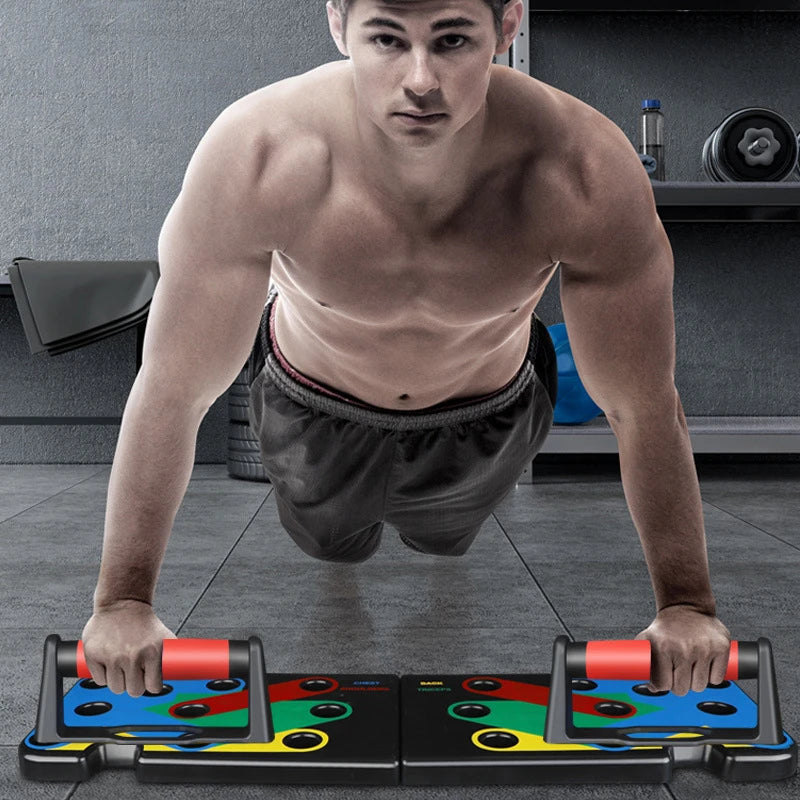 Hhomeenjoy Push-Up Rack Training Board to Exercise Chest Muscle Support