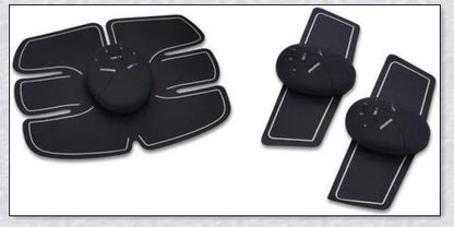 Standard 6 Pack EMS Abdominal Muscle Training Stimulator Device - Portable, Customizable Fitness Tool for Toned Abs