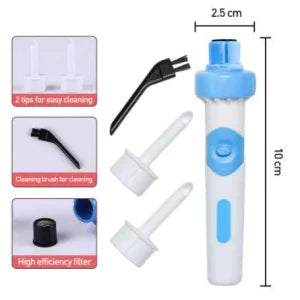 Ear Wax Remover Vacuum Cleaner - Compact, Portable Device for Painless Ear Cleaning