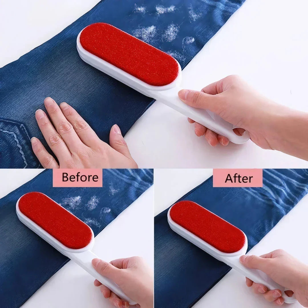 Pet Hair Remover Brush - Efficiently Remove Fur and Lint from Fabrics and Surfaces