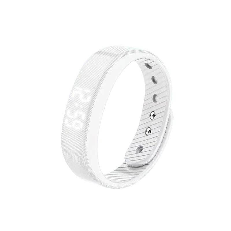 Ultra-Slim LED Digital Fitness Tracker - Waterproof Sports Smartband with 3D Pedometer, Sleep Monitor & Built-in USB Charge