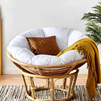 Round hanging basket swing in multiple colours and sizes with latex filler