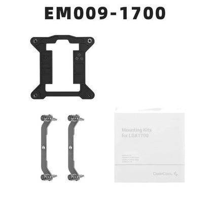 LGA 1700 CPU water cooling radiator mounting bracket and alcohol cleaning wipes