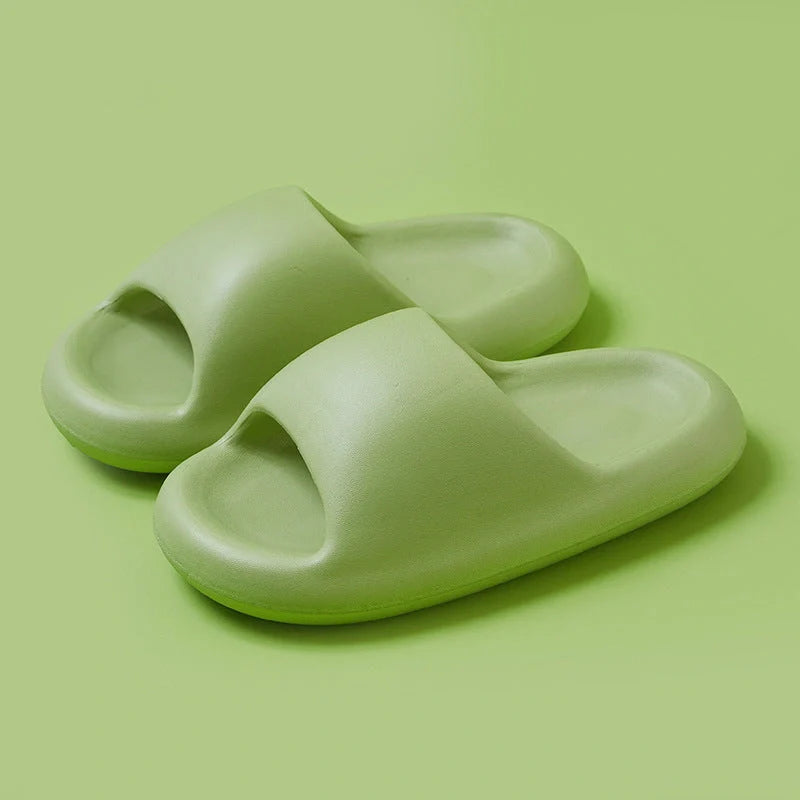 Bread Shoes Soft Slippers in candy colors with 3.5cm thick sole