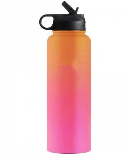 Premium stainless steel insulated water bottle in various colors, perfect for outdoor activities and hydration