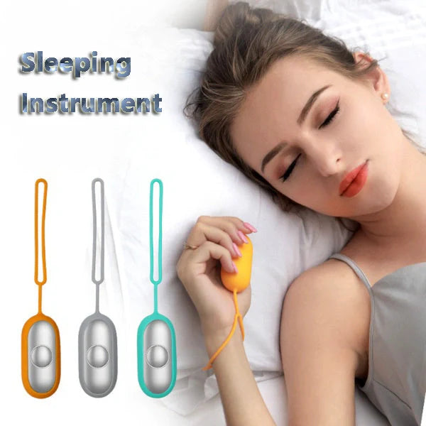 Portable microcurrent sleep aid device for anxiety relief and better sleep