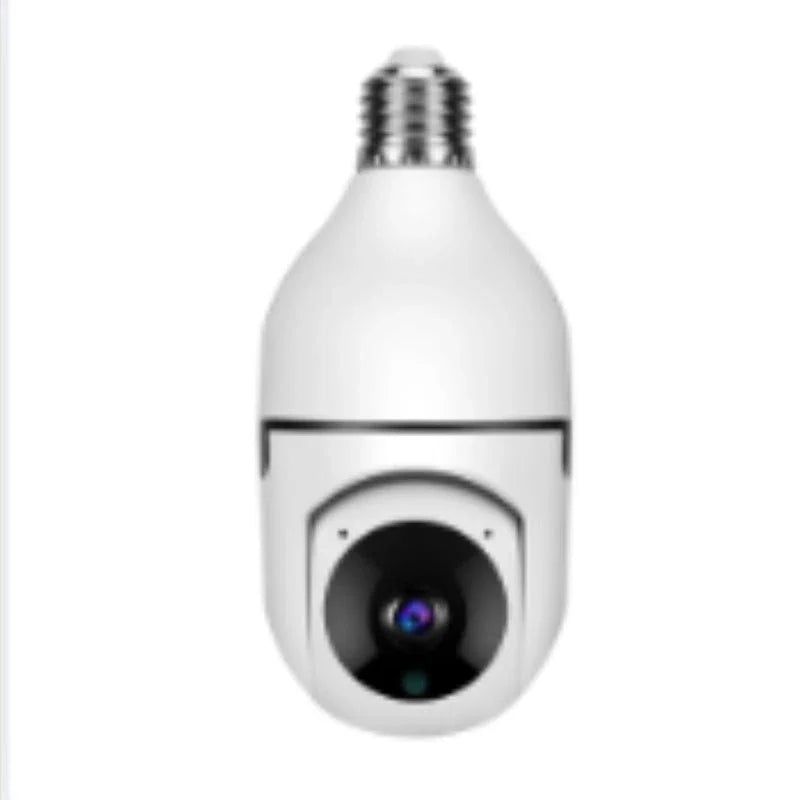 Versatile 1080p Wi-Fi Camera Bulb with 4X Zoom, Automatic Tracking, Colorful Night Vision, and Alexa Integration